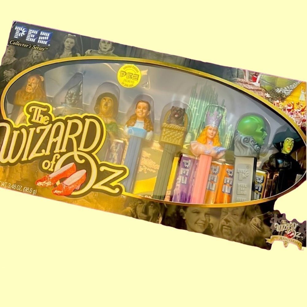 Wizard of Oz movie collector special edition pez dispenser set Dorothy new tin - Picture 6 of 6